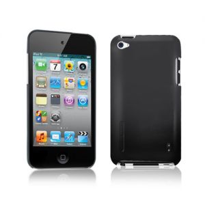  Tunewear Eggshell Black for iPod touch 4G (IT4-EGG-SHELL-03) (TUNEFILM protective film)